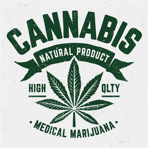 Cannabis Grunge Emblem Download Free Vectors Clipart Graphics