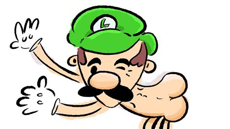 Naked Luigi Etsy