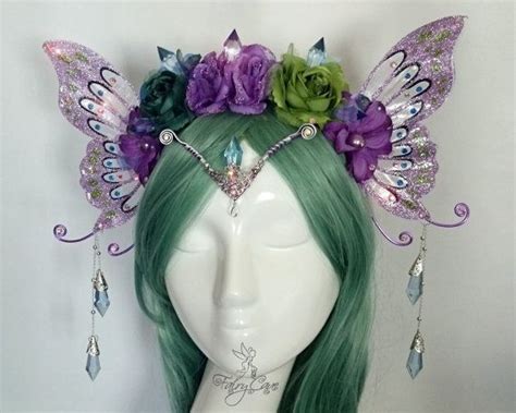 Fairy Wings Headdress Fairy Headpiece Fairy Wings Costume Fairy Clothes