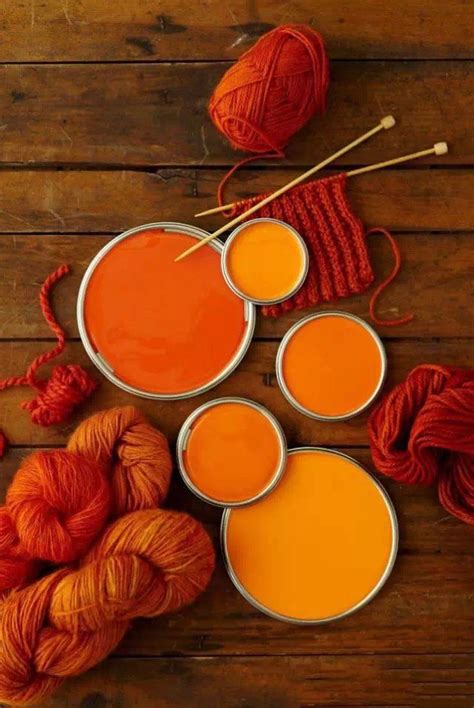 2016流行色，美翻了! | Orange paint, Orange, Orange aesthetic