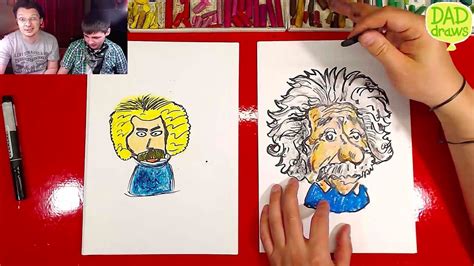 How To Draw Einstein Genius Youtube