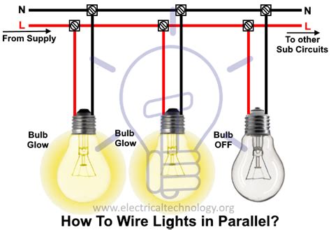 How To Wire Lights In Parallel Diagram Image To U
