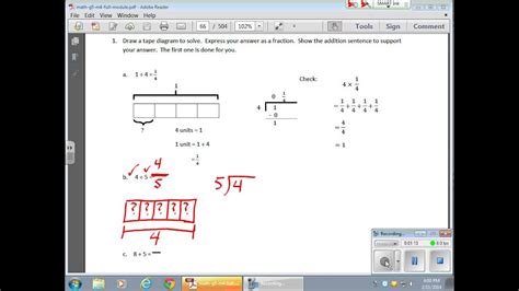 This is an online mindmapping and er diagram tool that you can use for free. February 11 Module 3 Lesson 4 Creating Tape Diagrams Out of Division Problems - YouTube