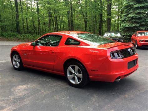 2014 Race Red Ford Mustang Gt
