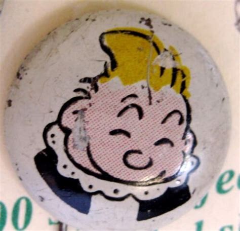 1940s Baby Cartoon Kelloggs Cereal Pep Pin Pinback Button Usa Ebay