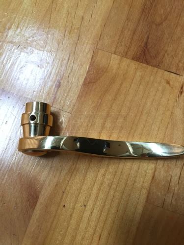 Stainless steel passive lock mechanism replacement kit for hinged doors manufactured between 1988 and 2003. Brass atrium french door lock 82 400 : SWISCO.com