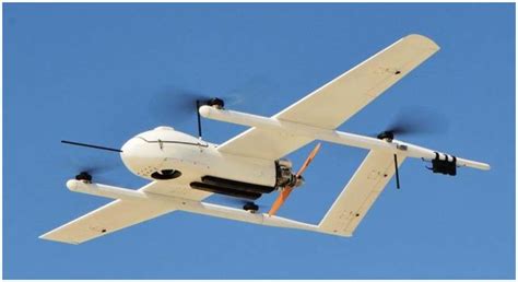 Fixed Wing Hybrid Vtol Drone Image Credit Unmannedsystemstechnology
