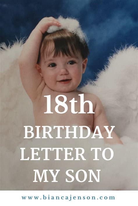 18th birthday gift ideas for him come in all shapes and. 18th Birthday Letter To My Son | 18th birthday ideas for ...