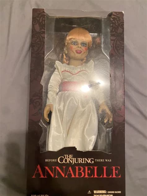 The Conjuring Annabelle Prop Replica Doll 18 Mezco Toyz Rare Brand New 200 00 Picclick