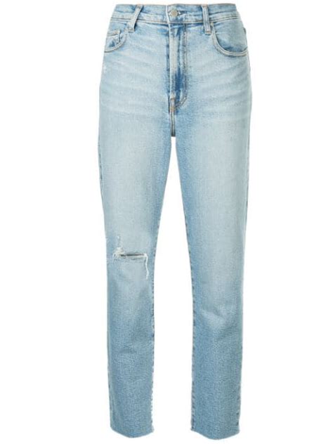Take the measurements of your waist & hips. Nobody Denim Frankie Tapered Jeans - Blue | ModeSens