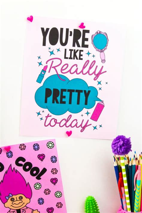 Free Printable Lockerdesk Posters And Cute School Supplies ⋆ Brite And