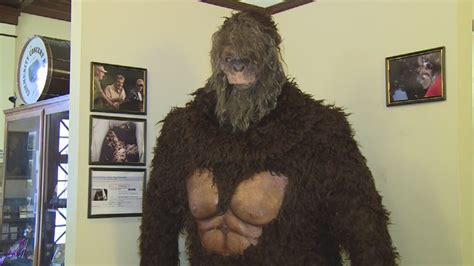 Bigfoot Costume At Bell County Historical Museum Youtube