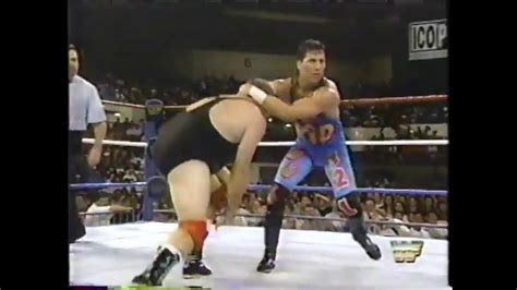 1 2 3 Kid Vs Jobber Tom Stone Wwf Wrestling Challenge 1993 Youtube