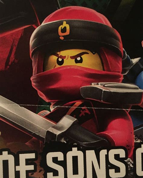 Sons Of Garmadon Poster Kai Lego Ninjago Ninjago Kai Ninjago