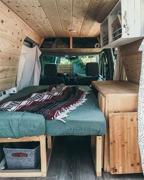 9 Diy Ford Transit Connect Camper Van Conversions In 2020 Ford