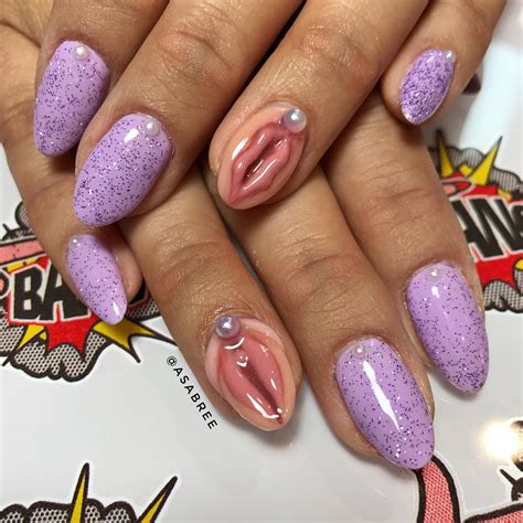 Finger Bang Manicurist Creates D Vagina Nail Art Teen Vogue