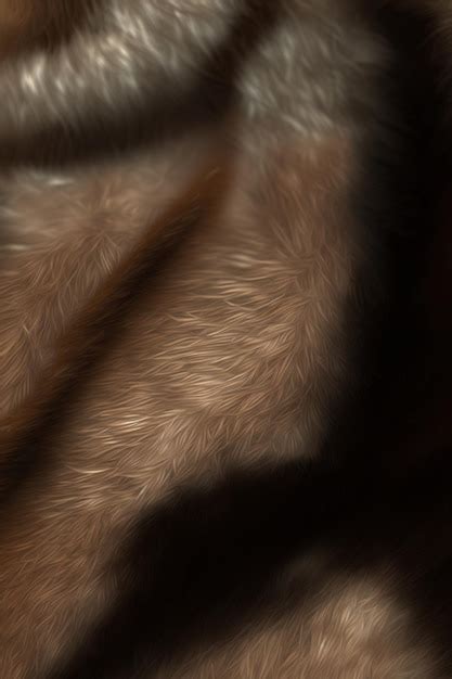 Premium Ai Image Close Up Of A Furry Animals Fur Generative Ai