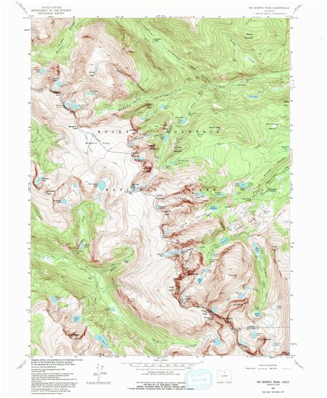 Rocky Mountains Elevation Map Map Vector