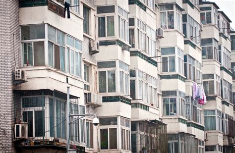 Block Of Flats In Beijing Stock Image Image Of China 32271239
