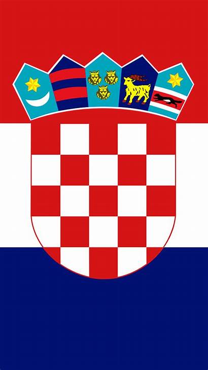 Flag Croatian Mobile Wallpapers Croatia Phones Resolution