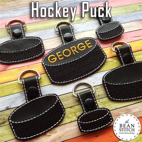 A standard ice hockey puck is black, 1 inch (25 mm) thick, 3 inches (76 mm) in diameter, and. Hockey Puck - Includes TWO Styles, THREE Sizes, and BONUS Multis!!!