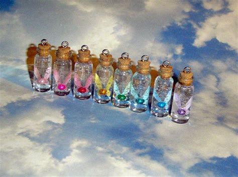 Zelda Fairies In A Bottle Bottle Charms Bottle Fairy Charm Necklace