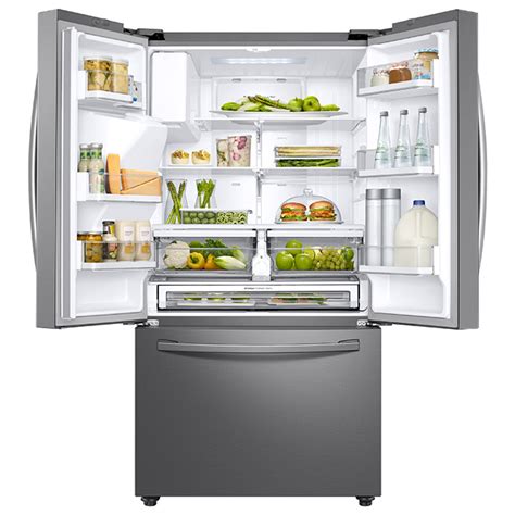 These modes are meant for displaying the if the samsung refrigerator is in showroom mode, the interior lights and the display panel will illuminate, but the compressor will not run. Samsung Refrigerator with Wi-Fi - 28.5 cu. ft. - Stainless ...