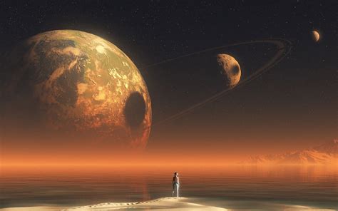Here are only the best space planets wallpapers. Free Download Alien Planet Backgrounds | PixelsTalk.Net