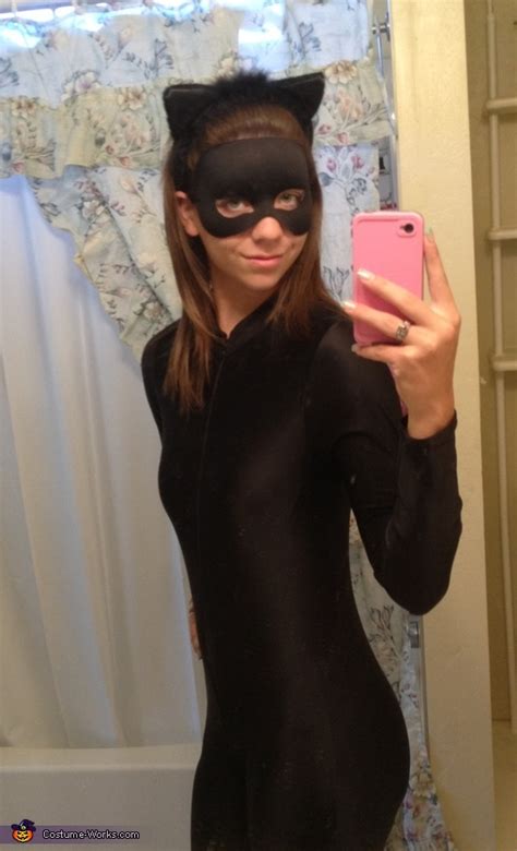 diy catwoman costume halloween diy selina kyle catwoman costume the dark knight rises mask