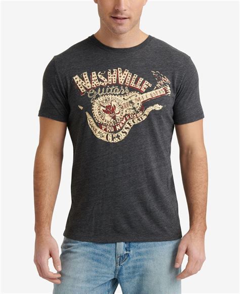 Lucky Brand Nashville Graphic T Shirt In Black For Men Lyst