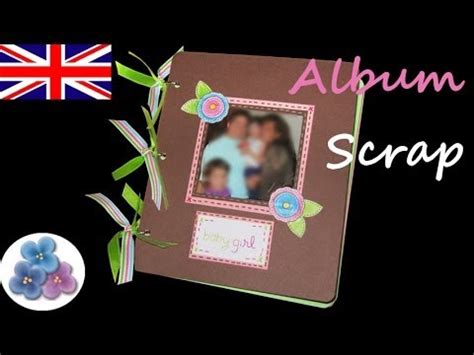 How to make a scrapbook. DIY Scrapbook Album *Baby Album* the scrap book Scrap ...