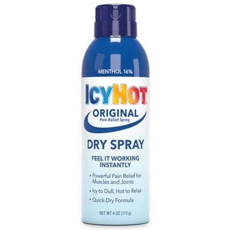 Icy Hot Medicated Spray At