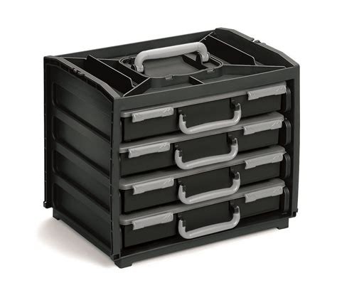 Raaco Handybox Parts Assorter Case Storage Unit Solent Plastics