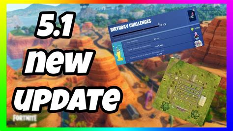 Fortnite 1 Year Anniversary Update 51 Patch Notes Fortnite Battle
