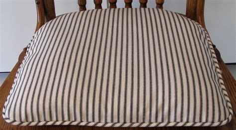 Discover chair pads on amazon.com at a great price. Miriam's Sewing Studio: Ticking Stripe Chair Pads