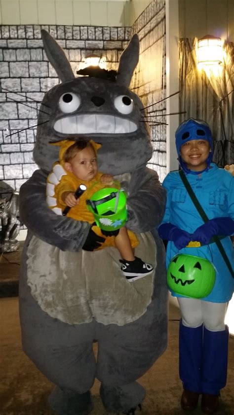 Also, even though we liked our result, perhaps using just corn or just rice would have worked out better. Tototo Costume Nausicaa Costume Catbus Costume My Neighbor Totoro, Nausicaa and the Valley of ...