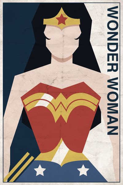 Wonder Woman Vintage Poster Wonder Woman Vintage Style Pos Flickr