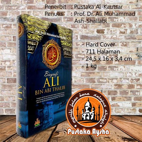 Jual Biografi Ali Bin Abi Thalib Pustaka Al Kautsar Pustaka Aysha