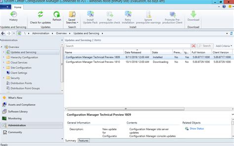 A Quick Look At System Center Configuration Manager Technical Preview