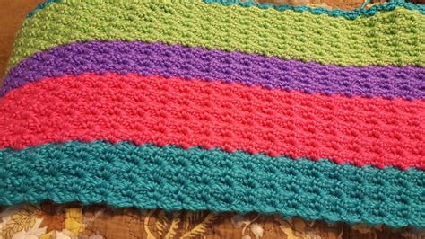 Colorful Crochet Throw Will Be At Least For My Sister Caron Simply