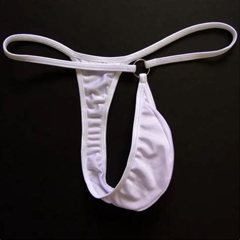 Men Sexy Thongs Lingerie Traceless Briefs Underwear U Convex Packet