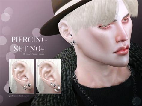 The Sims Resource Piercing Set N04 By Pralinesims Sims 4 Downloads