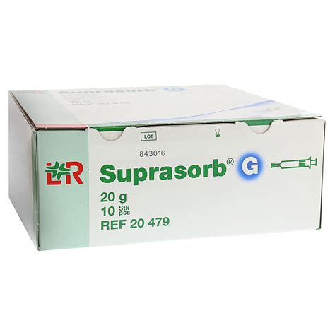 SUPRASORB G Amorphes Gel Spritze 20 g 10x20 Gramm online ...