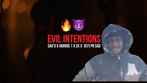 sav o x horrid1 x zk x 67 pr sad evil intentions music video dark drill 😈🔥🇬🇧 reaction
