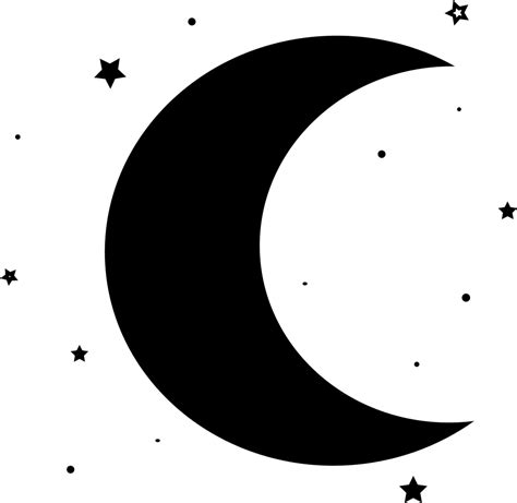Moon Svg Png Icon Free Download (#222247) - OnlineWebFonts.COM