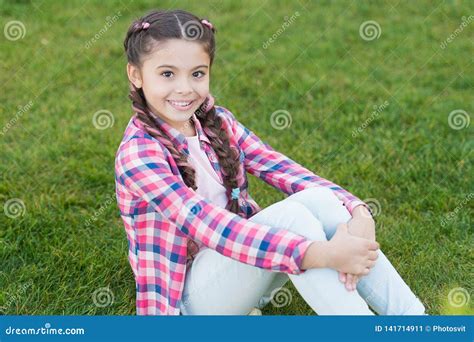 summer vibes small girl relax on green grass parks and outdoor spring nature summer picnic