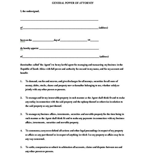 Printable free durable power of attorney in 2020