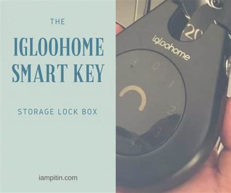 The Igloohome Smart Key Storage Lockbox For Self Check In