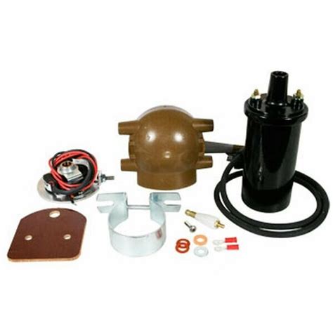 Aftermarket Electronic Ignition And Coil Conversion Kit Fits Ford 2n 8n 9n Tractor 6 Volt