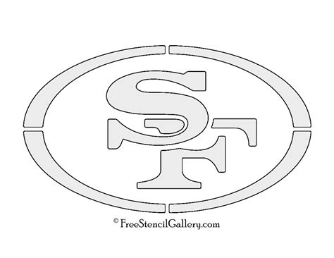 San Francisco 49ers Logo Outline How To Draw The 49ers San Francisco